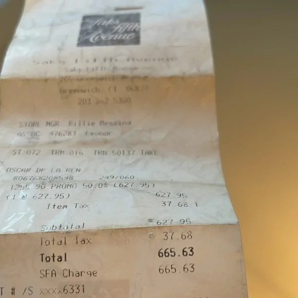 Leather and suede handbag - Picture 5 of 5